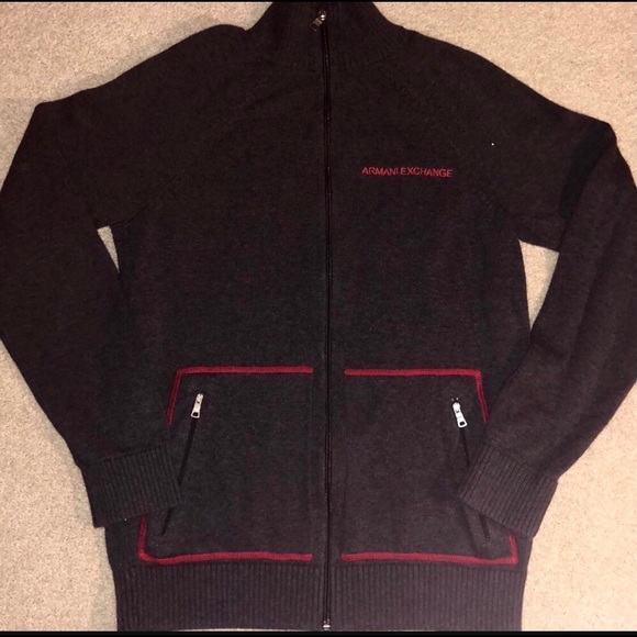 Armani Exchange Men’s Zip Sweater
